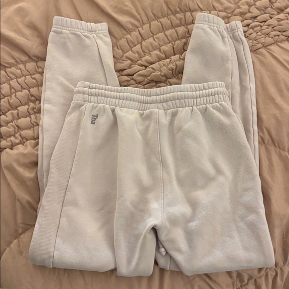 TNA (Aritzia) cozy fleece boyfriend joggers - Picture 3 of 9